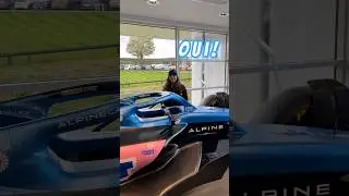 When in Enstone... 🙈😂 #AlpineF1 #Formula1 #AlpineF1Team