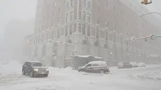 VIDEO | Buffalo pounded by historic snowstorm