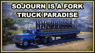 Sojourn is a fork truck paradise in RoadCraft