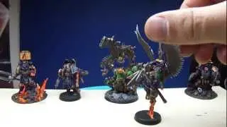 Custom Big Mek & Space Marines, Soul Drinkers warhammer 40k