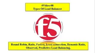 #Video-08, Types of load balancing, Learn what are the types and methods of load balancing