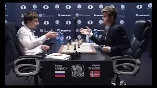 REPORT!! Evelinaone!! World Chess Match Championship Carlsen-Karjakin New York 2016 party №4