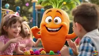 Friends at the Playground with Melo Carrot 🥕🤝