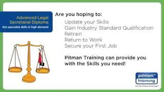 The Advanced Legal Secretary Diploma - Pitman Training Ireland West