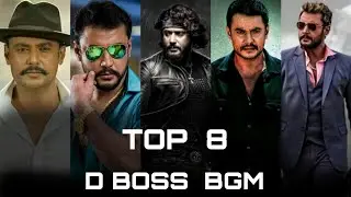 TOP 8 Challenging Star Darshan Mass BGM | Mass BGM Ringtone | Kannada