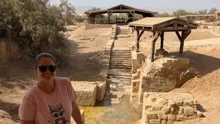 Aquí fue bautizado JESÚS || visite el río Jordan // un colibrí de viaje 