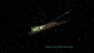 Exiled planet linked to stellar flyby 3 million years ago