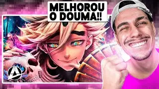 ELE CRIOU ALGO MUITO BOM !! React Douma (Kimetsu no Yaiba) | Frias Emoções | AniRap ‹ Ine Games ›