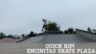 Quick Rip! Skatepark Tour | Encinitas Skate Plaza AKA Poods Park | Encinitas, CA