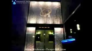 Indoor Water Features, Water Walls, Waterfalls and Bubble Walls-Portfolio of Midwest Tropical