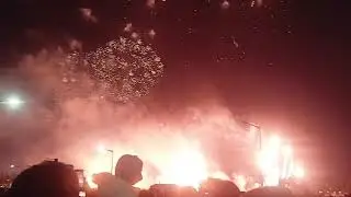 Fireworks and drone shoots in Korea are beautiful 😍 movement festival mood, enjoy the celebration 🎉🎊