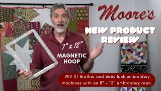 Новые магнитные пяльцы 7 x 12 дюймов | Швейный центр Мура