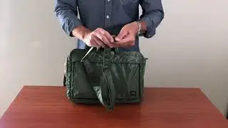 ➤Porter Yoshida New Tanker 3 Way Briefcase Review