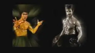 Bruce Lee and Chuck Noris 'having a wank' Full version