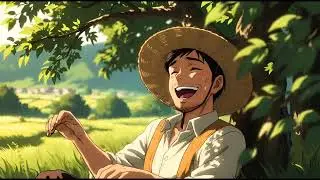 Farmer harvest #farming #ghibli #asmr #ai 