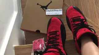 On feet review: Pk God Air jordan 12 Varsity red black  From Citysole.ru