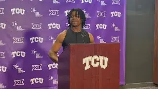 TCU WR JoJo Earle talks Frogs spring practice