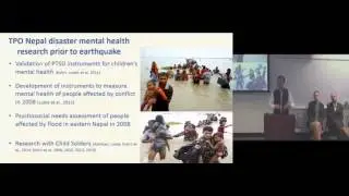 Mental Health Response to the Nepal Earthquakes