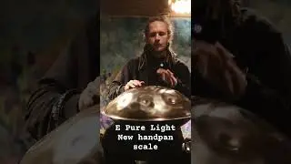 E Pure light. New handpan scale. #ханг #хэндпан #percussion #music #handpan