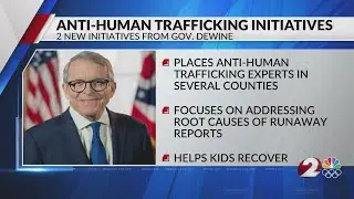 Ohio announces 2 new anti-human trafficking initiatives