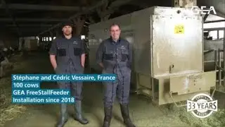 GEA Dairy Farming - St&eacute;phane and C&eacute;dric Vessaire, France - GEA Automated Feeding Systems