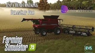 Farming Simulator 25 Head Tracking Delanclip Setup