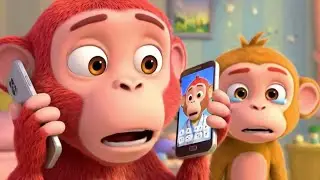 Five Little Monkeys Learn Numbers 🐵🔢 | Super Simple Songs Inspired 2 Minute Loop Mashup