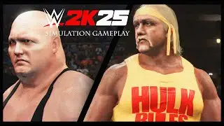 WWE 2k25 HULK HOGAN vs KING KONG BUNDY modded gameplay B4G.TV Arena mod: ERAS_2K25_GOLDEN_EDITION