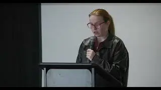 Care leaver, Sasha, speaks at the Calon Cymru Carer Conference 2025