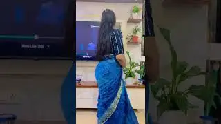 bengali bhabhi satin saree backless dance|#instagram #reels @amazingdivazone