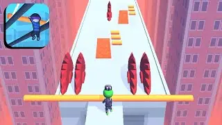 Roof Rails Gameplay Android,ios All Levels RRG28
