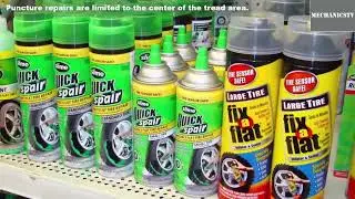 Repairing a Hard Impact Sidewall Biggest Truck Tire