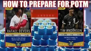 PREPARE FOR POTM CARDS! HERE IS HOW! MLB THE SHOW 19 DIAMOND DYNASTY!