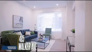 Real Estate Video, 485 Walker Ave, Winnipeg, Non-Branded, Wornstar Media, 4K!