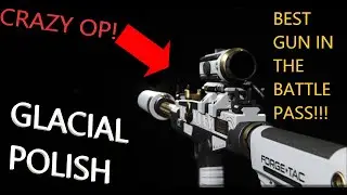 The Best Gun In The Season 4 Battle Pass! The Glacial Polish Uzi Is So Cracked!!!