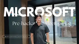 Pre-Hackathon Vibes at Microsoft Office | Gurugram Meetup