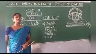 Class 2| Chapter 1|Part 1|INTRODUCTION TO COMPUTER