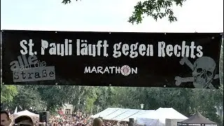 St. Pauli Lauf gegen Rechts Marathon