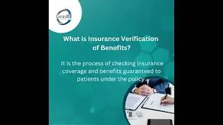 What is Insurance Verification Of Benefits | Cures-MB|