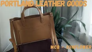 Portland Leather Goods - Medium Cross Body in Sunflower