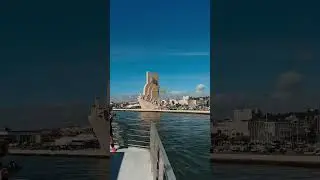 Passeio de barco no Rio Tejo, em Lisboa! 🇵🇹 #intercambionairlanda #lisboa #oquefazeremlisboa