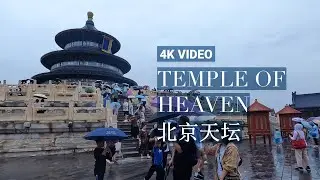 [4K China] Temple of Heaven in Rain: A Walk Through Time #4k #worldheritage