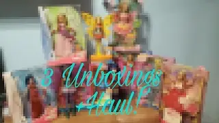 3 Unboxings + Haul! Neue Winx Club und Barbie Puppen!♡