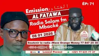 Fatawa Dr. Mouhammad Ahmad LO HA II Radio Salam FM Mbacké du 01 08 2026 avec Oustaz Daouda FALL HA