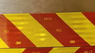 3m Rear Marking Plate C3 Zebra Pattern | Available on IndiaMART
