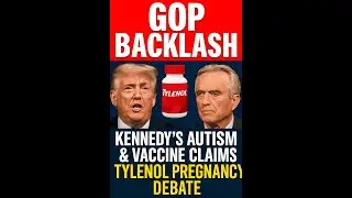 Trump Faces GOP Backlash Over Tylenol Pregnancy Debate |  Kennedy&rsquo;s Autism & Vaccine Claims
