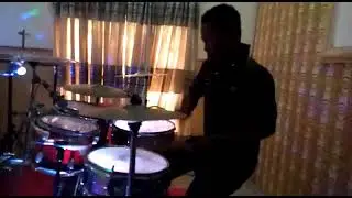 Amazing Drum Solo - Fuji music beat - Somewhere in africa (african music)