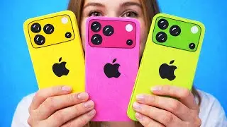 How to Make Iphone 17 Pro Notebook No Glue | DIY Paper Craft