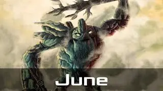 June &mdash; Tiny, Offlane (Jun 8, 2019) | Dota 2 patch 7.22 gameplay