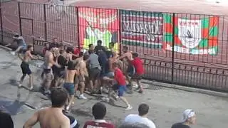 Фанаты Рубина в Туле. Russian fans Rubin Kazan